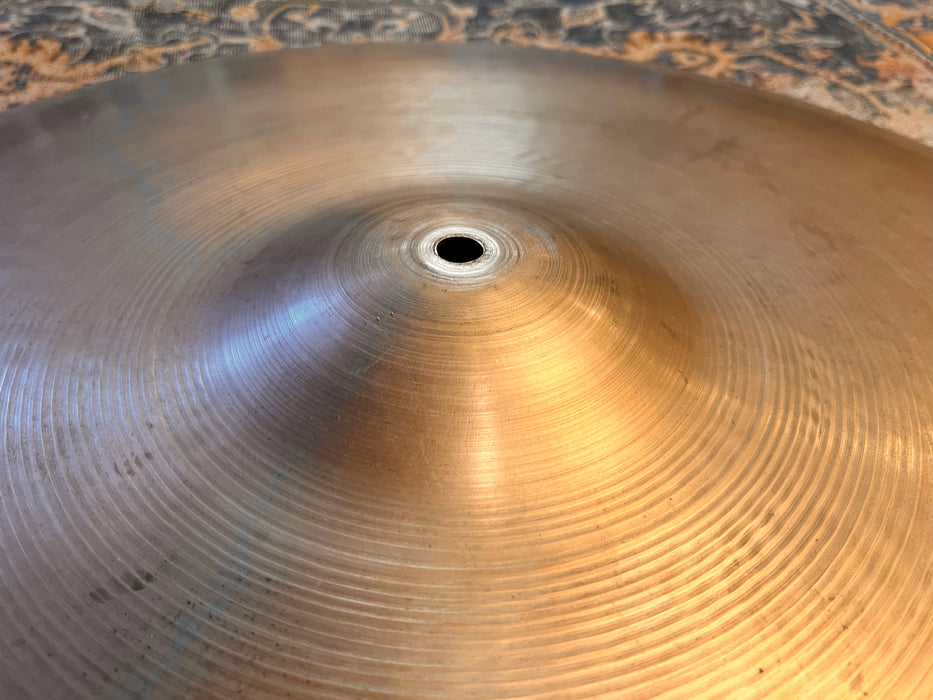 GLORIOUS 1940s Vintage ZILDJIAN TRANS STAMP LIGHT 20" Crash Ride Only 1952 g CRASHABLE Amazing