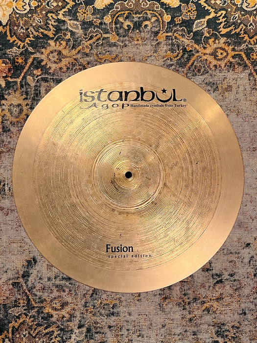Hard to Find Istanbul AGOP SE FUSION 18” Crash 1409 g CLEAN Smooth Complex