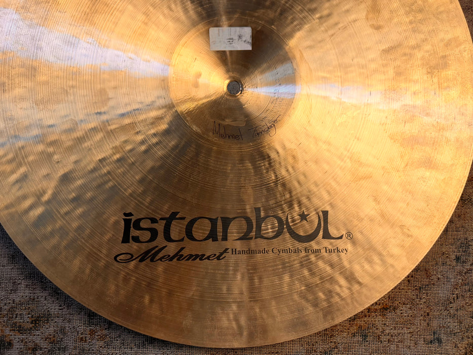 Rare Istanbul Mehmet LEGEND Crash 18” 1295 g DARK GLOWING WARM! Mint! Amazing!