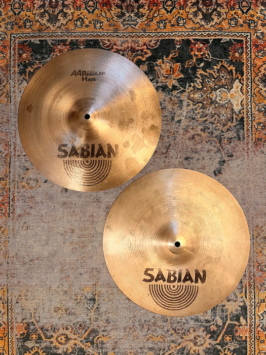 VERSATILE CRISP Sabian NEW BEAT Hihats 14” 1036 1454 g Clean Sounding!  Articulate!