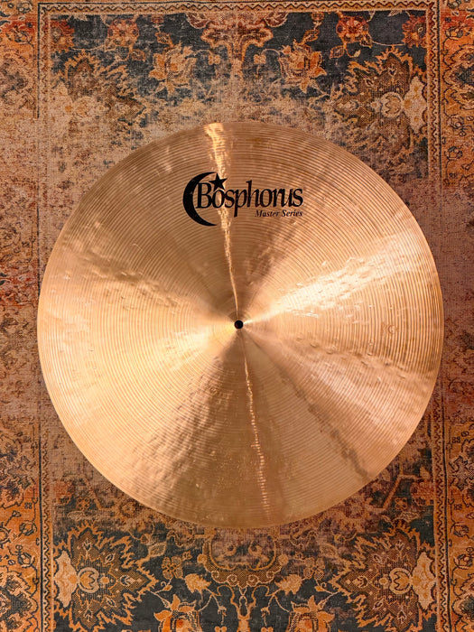 ULTRA Paper Thin 24” Bosphorus MASTER Series Ride Crash MULTI! Only 2262 g INCREDIBLE Papery Shimmer!