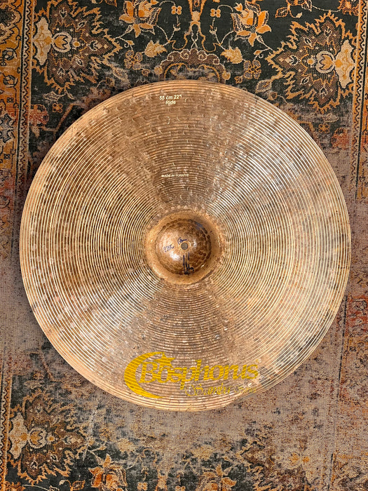 Hard to Find Light Complex Bosphorus 22” Samba Ride 2356 g Sounds Amazing Canary Yellow