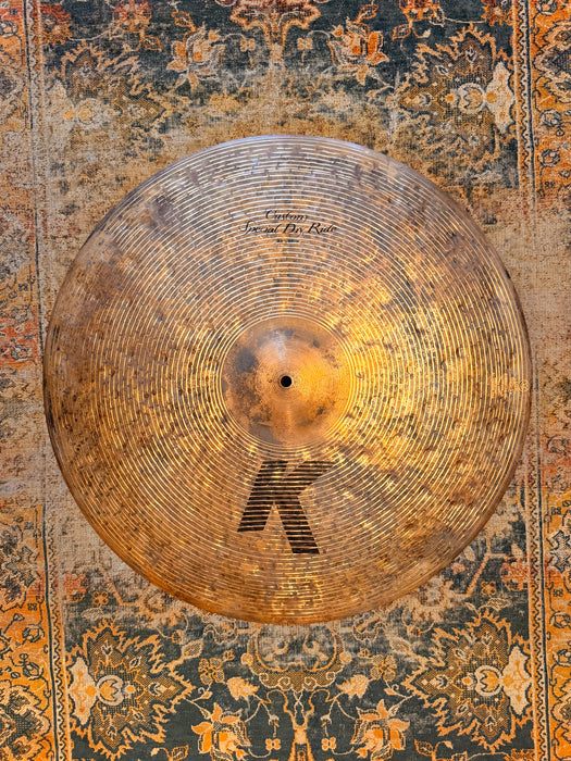 ZILDJIAN 23” K Custom Special Dry Ride DISCONTINUED! Dark Smoky Beautiful Organic Tone 3038 g