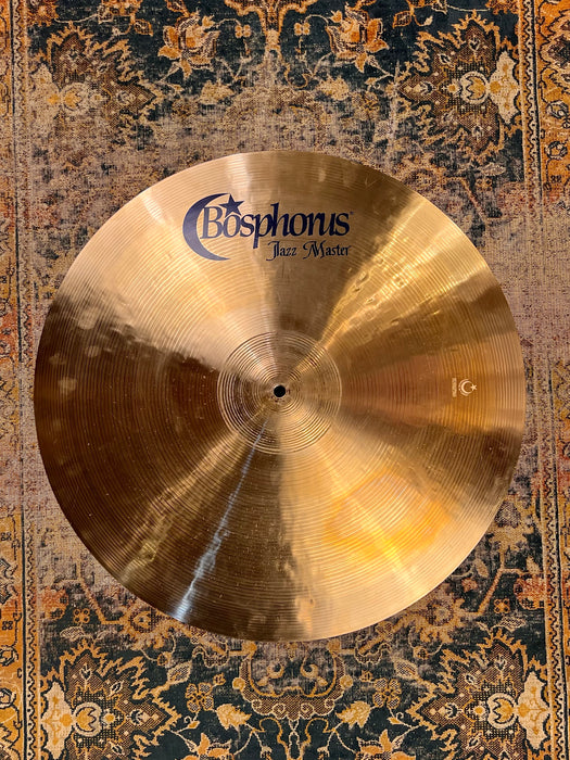 VERY LIGHT COMPLEX Bosphorus JAZZ MASTER 22” THIN Ride ONLY 1880 g PAPERY MINT