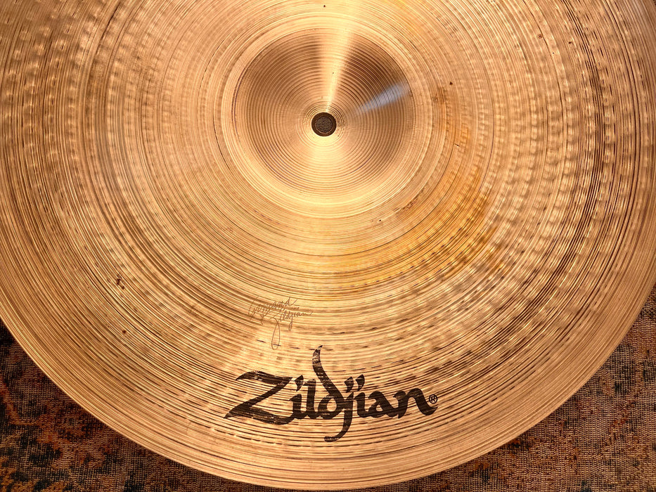 ZILDJIAN A & CIE "Vintage" 20" RIDE 1866 g 1st RUN! Stick + Warm Tone! CRASHABLE! Discontinued!