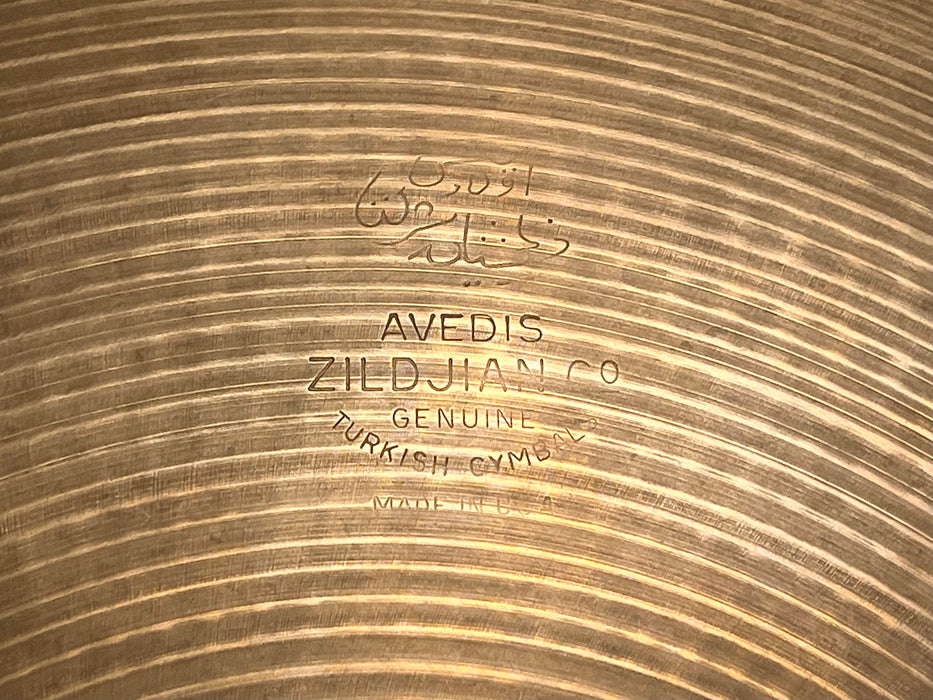 1960s Vintage Zildjian 15” EARLY NEW BEAT Hihats 1044 1498 g Light CLEAN