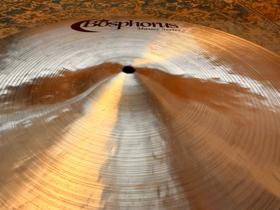 Bosphorus MASTER 19” CRASH Light Ride ONLY 1378 g PAPERY LIGHT COMPLEX Airy! Perfect Cond!