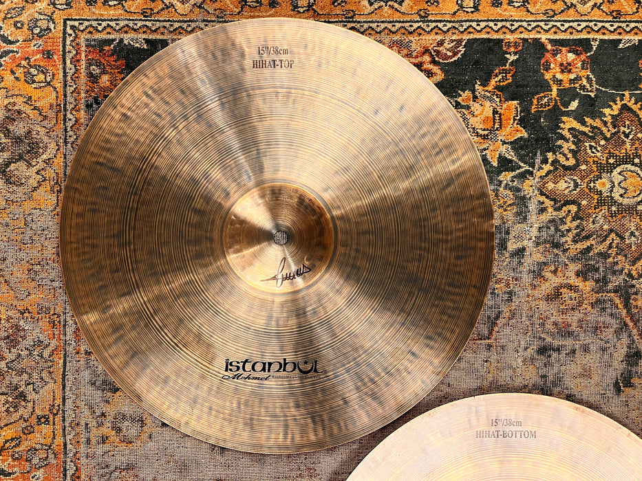 ISTANBUL Mehmet TONY WILLIAMS Hihats 15” 1128 1340 g IMMACULATE! Versatile! Hard to Find!
