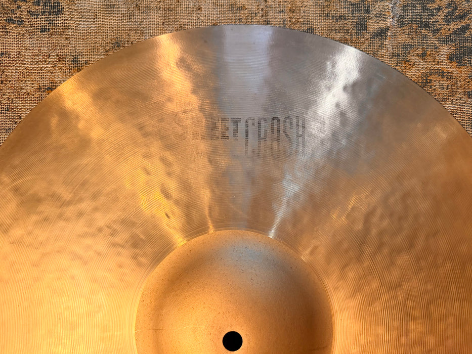 Zildjian K SWEET CRASH 18” A THIN ONE at 1295 g  DON’T Pay $450 For A Guess! Listen!