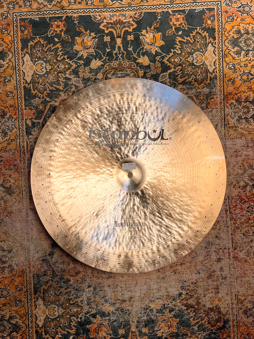 Mellow Old School ISTANBUL Mehmet 22” FACTORY SWISH China 1834 g WARM EXOTIC Complex! Amazing!