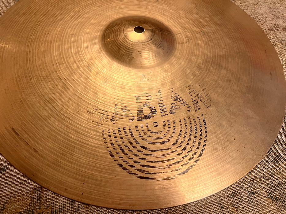 Sabian HH MEDIUM THIN Crash 16” Earlier BRILLIANT FINISH Hand Hammered 1127 g DARK!