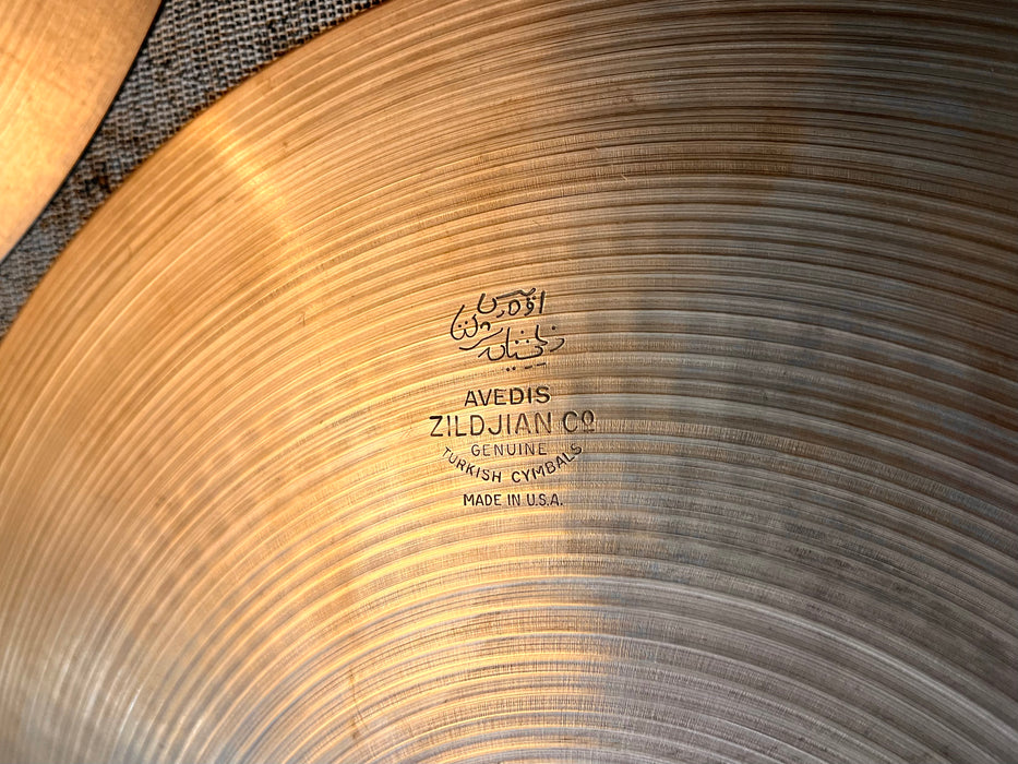 Vintage Zildjian 1960s New Beat 14” Hihats 912 1284 g LIGHT! AMAZING Tone! EARLY NEW BEATS