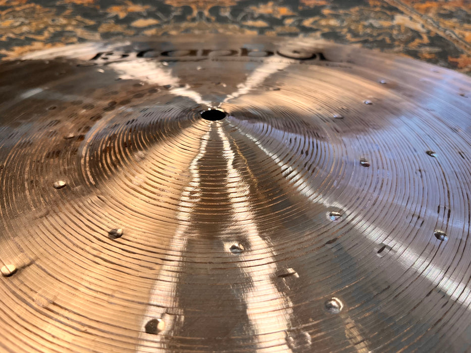 ULTRA DARK ISTANBUL Mehmet LEGEND DRY Ride 22” 2434 g PERFECT Deep Hammering! AMAZING!