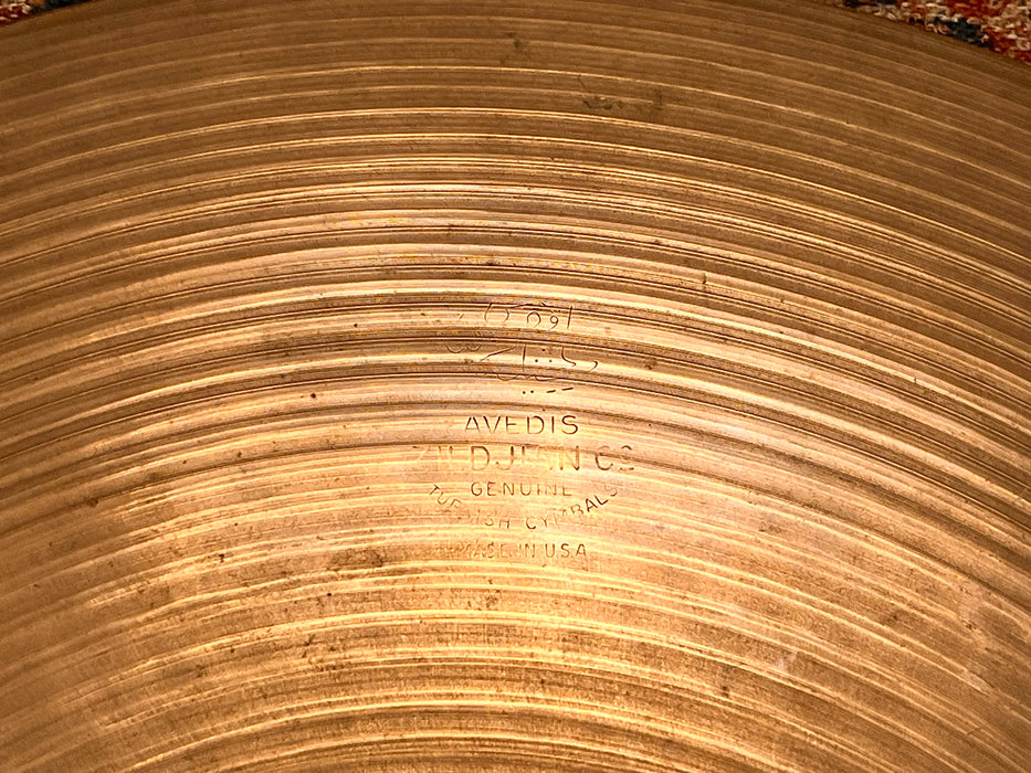 Rare PAPERTHIN 1960s Vintage Zildjian 15” Hihats 976 1066 g AMAZING LIGHT DRY RINGO!