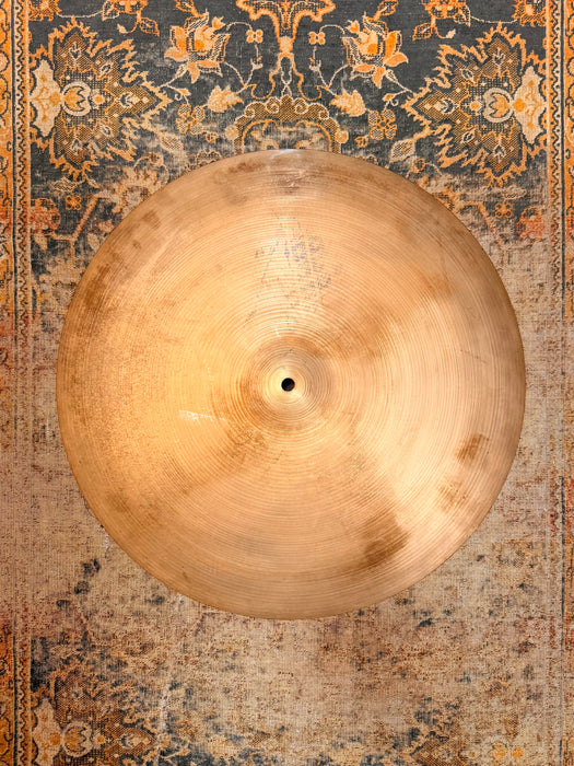 Discontinued Vintage Zildjian MINI CUP Ride 20” 2530 g Controlled Focused Definition! Almost FLAT
