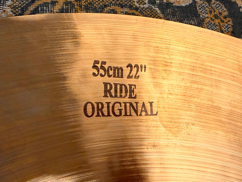 ULTRA Warm Versatile ISTANBUL Mehmet TRADITIONAL 22” Ride Crash 2408 g Gorgeous!