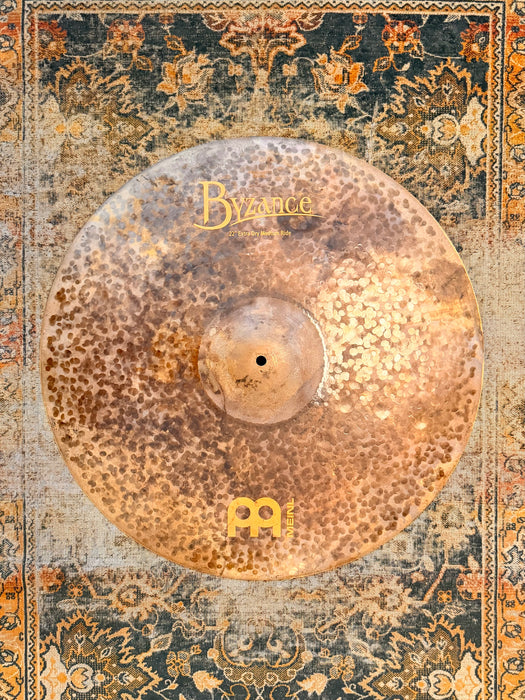 Meinl BYZANCE EXTRA DRY MEDIUM RIDE 22” Immaculate Condition! Crashes Beautifully! 2786 g DON’T PAY $609