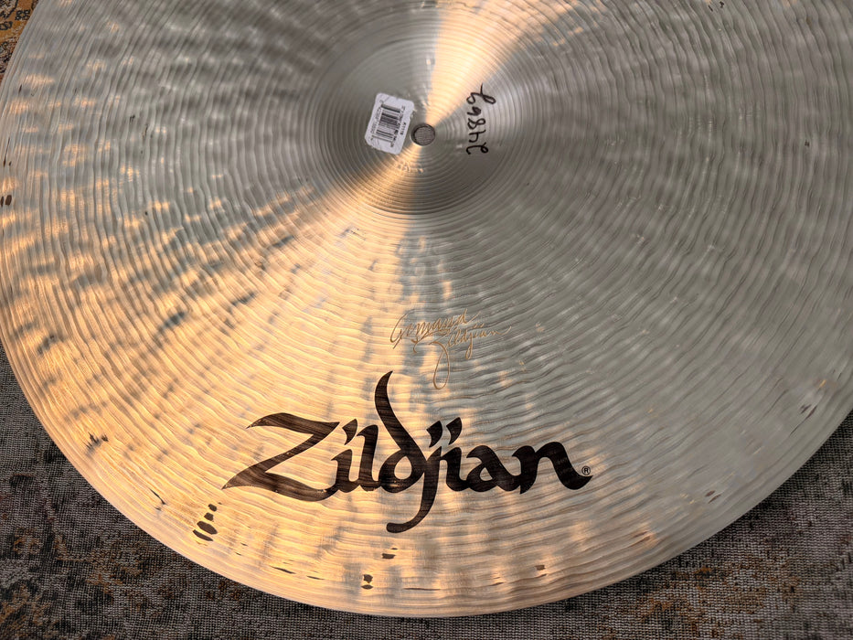 Zildjian K CONSTANTINOPLE Medium Thin LOW Ride 22” SMOKY COMPLEX Crashable! 2486 g Why Pay $800?