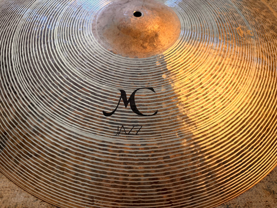 Rare ULTRA DARK Complex Istanbul Mehmet 22" MC Jazz Ride Crash 2446 g PERFECT! CRASHABLE