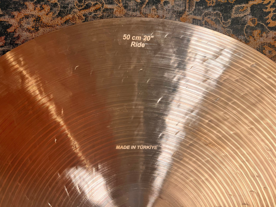 Bosphorus Antique 20” Ride Sultan 1850 g Perfect! Light Hand Hammered Complexity