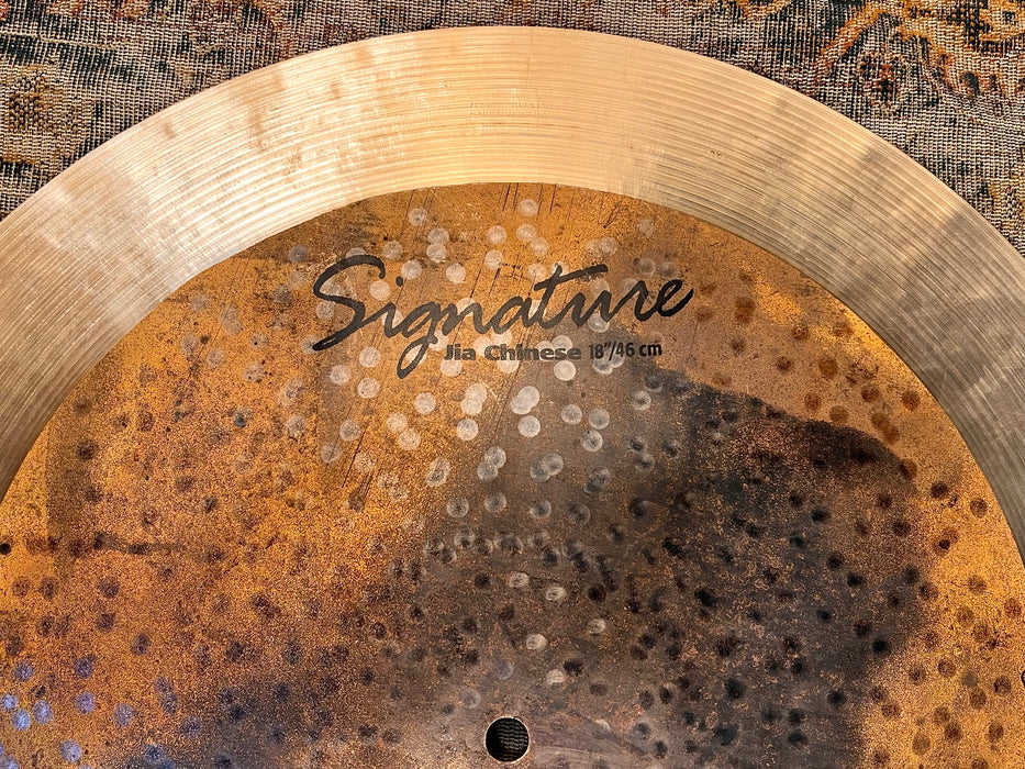 Rare Sabian JIA FLAT CHINA 18” John Blackwell Jr. Signature 1391 g Mellow FAST! Clean & DRY! Hybrid!