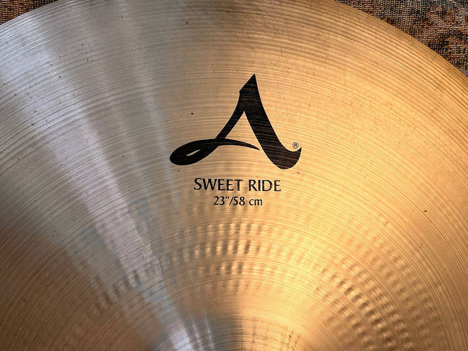 Zildjian SWEET RIDE 23” A 2950 g Glowing CLEAN! VERSATILE! Don’t Pay $465 For A GUESS!