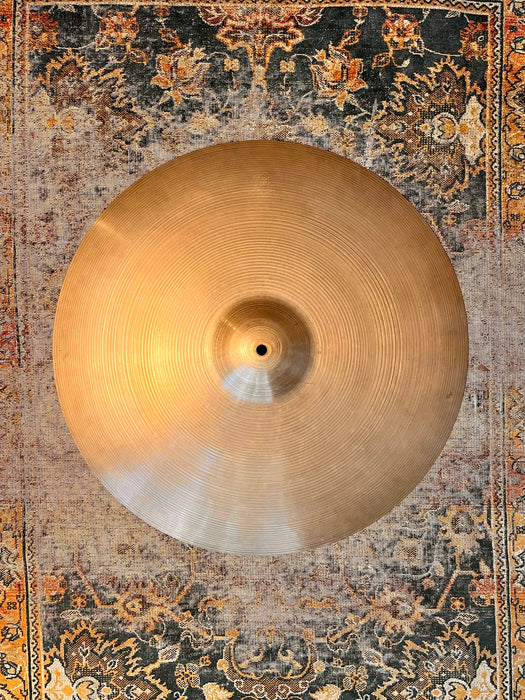 AMAZING THIN 1950s Vintage ZILDJIAN 20" Light Ride or Crash ONLY 1830 g GORGEOUS