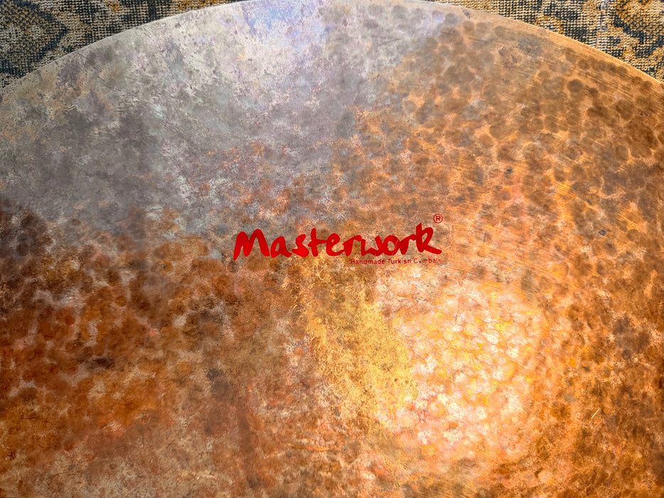 28” of BLISS! MASSIVE RARE MASTERWORK PROTOTYPE 28” THIN TURK Crash Ride 3382 g Incredible!