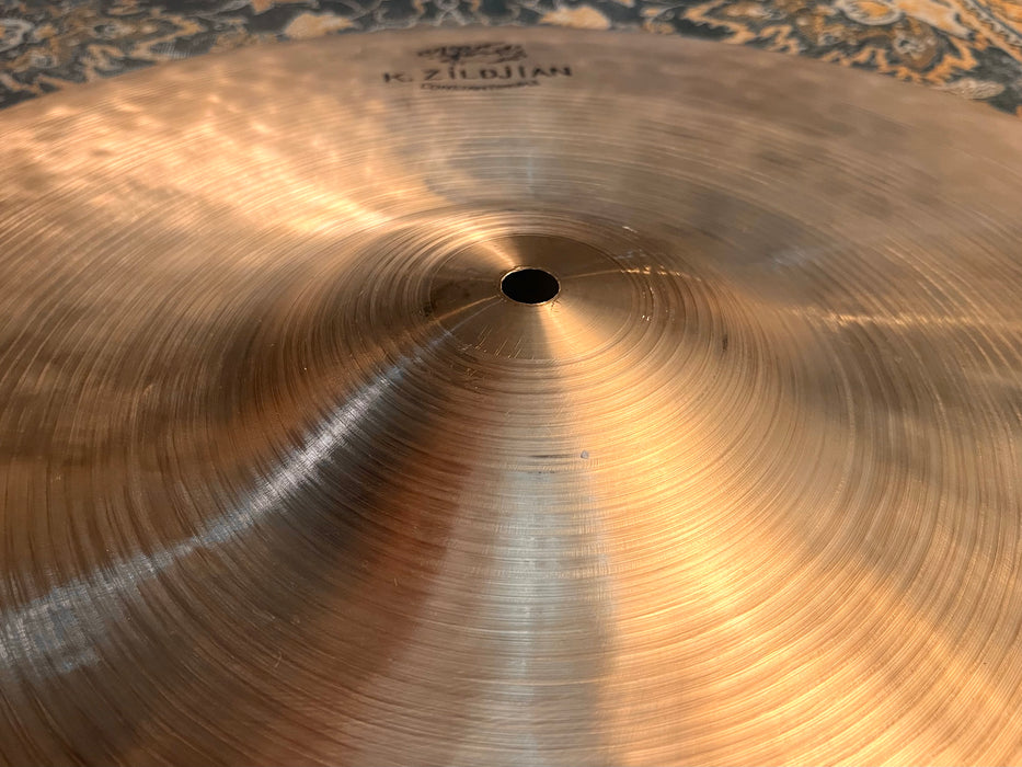 Ultra RARE Zildjian K CONSTANTINOPLE 24” LIGHT Ride SPECIAL SELECTION CRASH! 3260 g PERFECT!
