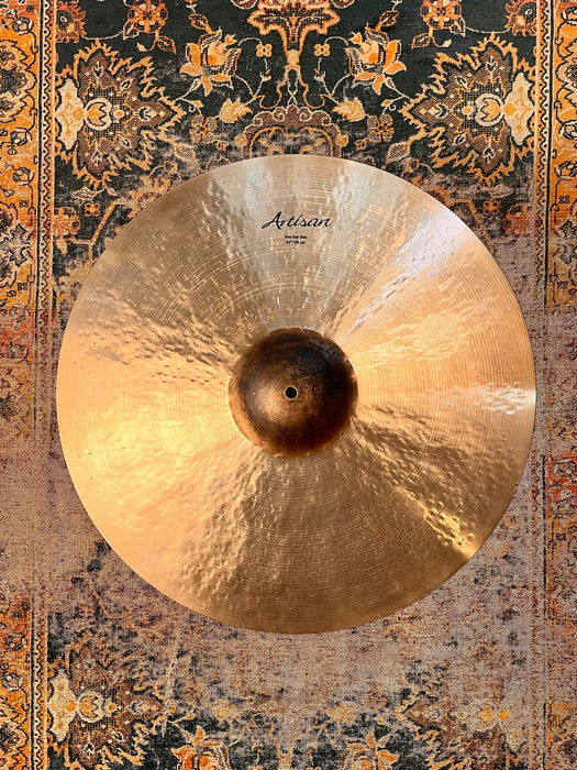 LIMITED Sabian 40th ANNIVERSARY ARTISAN Raw Bell 22” Ride 3358 g w BAG & CERTIFICATE! Rare!