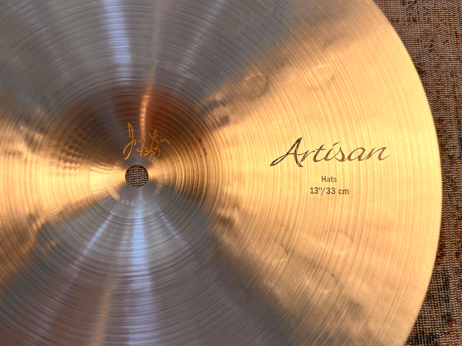 Sabian ARTISAN Hihats 13” DARK & ULTRA CRISP! PERFECT! 922 1206 g Versatile! Amazing Hihats!