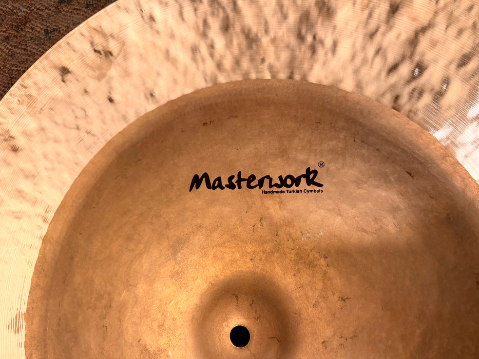 HUGE WIDE EDGE Massive 22” Masterwork China Swish 1686 g Super Old School Responsive COMPLEX!