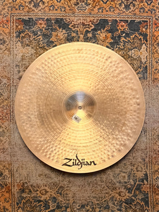 ZILDJIAN A & CIE "Vintage" 20" RIDE IMMACULATE NOS? 1st RUN! NO LONGER MADE! Smooth Clean Tone! CRASHABLE 1962 g