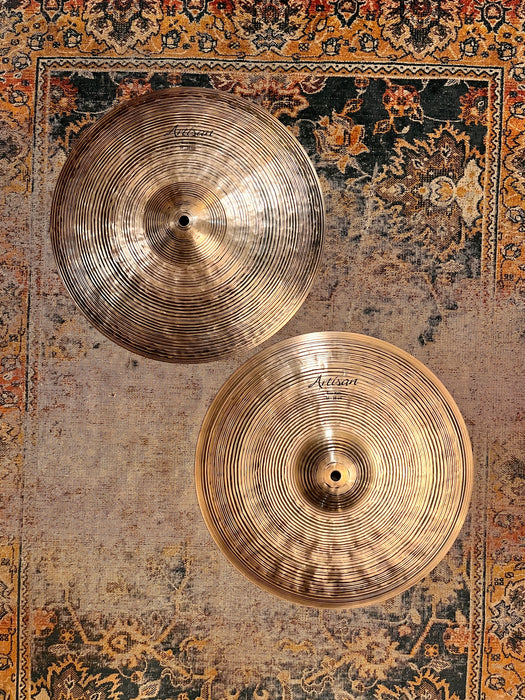Sabian ARTISAN ELITE Hihats 14” 862 1186 g CLEAN! Discontinued! DRY & THIN! DON’T $900!