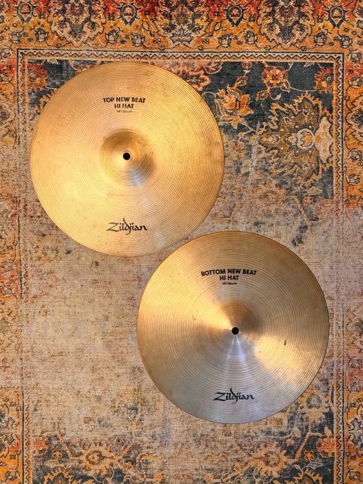 Zildjian 14” NEW BEAT Hihats CLEAN CRISP SEMI-DARK 994 1278 g Don’t Pay $480!!!