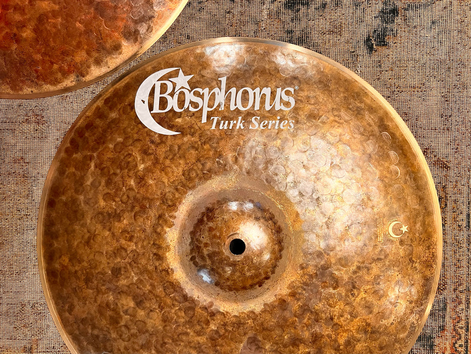 LIGHT Dry Complex Bosphorus Master Vintage 14” Hihats 910 1120 g MINT Raw Unlathed