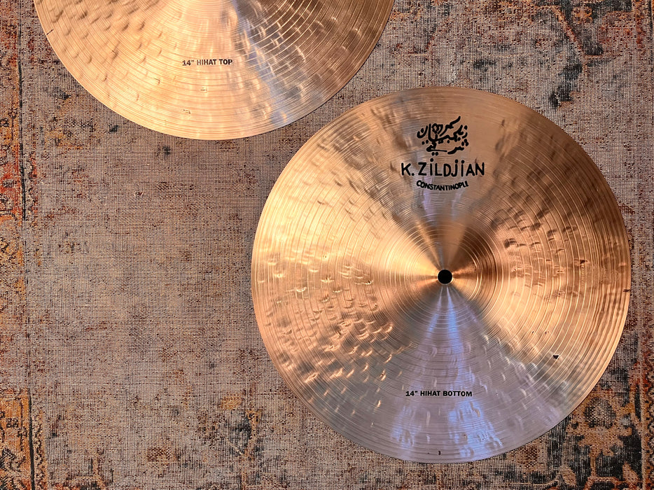 Zildjian K CONSTANTINOPLE Hihats 14” IMMACULATE! Versatile! 967 1197 g Don’t PAY $740!