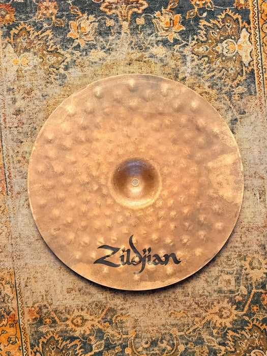 Rare Zildjian EARLY REMIX BREAKBEAT Ride 18” 1558 g K - Like BIG Hammering RADIOHEAD! Dry