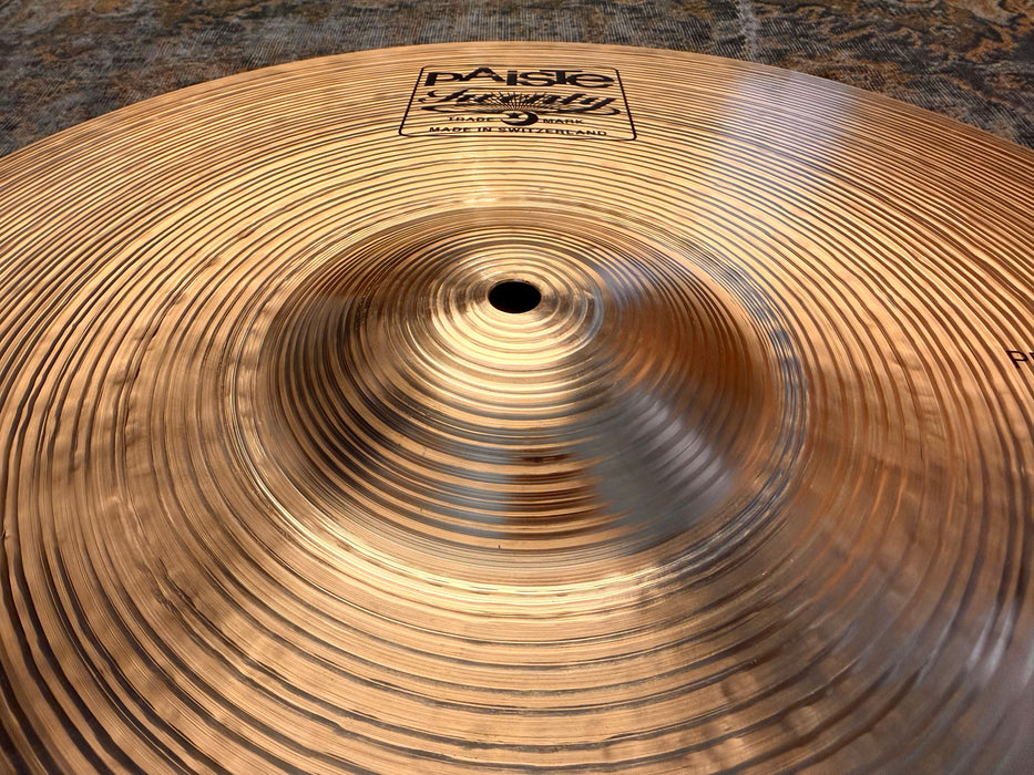 LATHED BELL Paiste PROTOTYPE DARK SMOOTH CLEAN 20” Original Twenty Series IMMACULATE! 2674 g