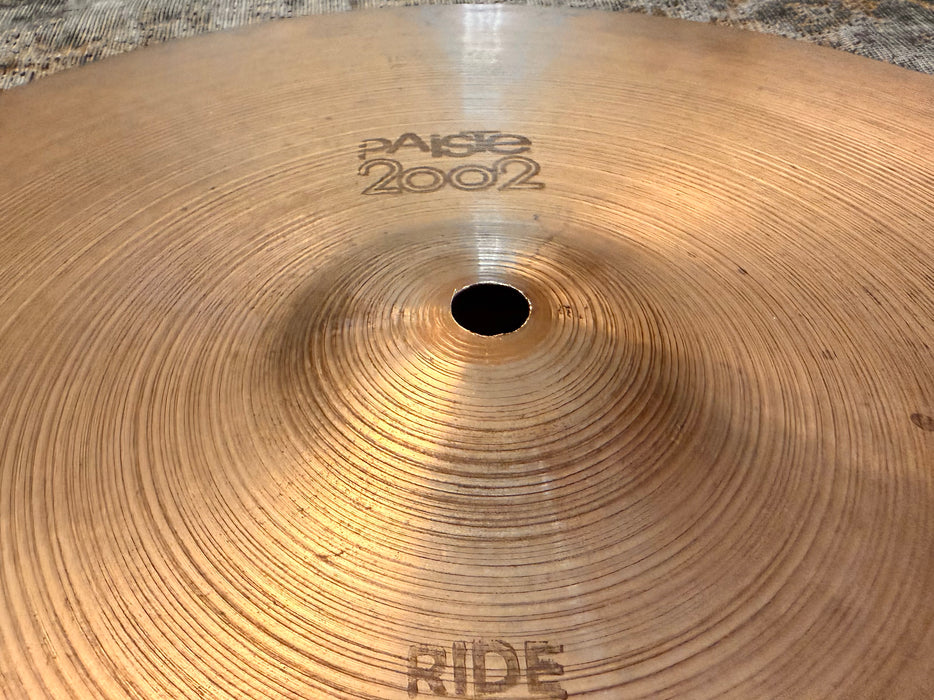 BONHAM Vintage Paiste 2002 Ride 18” Iconic BLACK LABEL 1582 g CLASSIC TONE Discontinued! VERY RARE