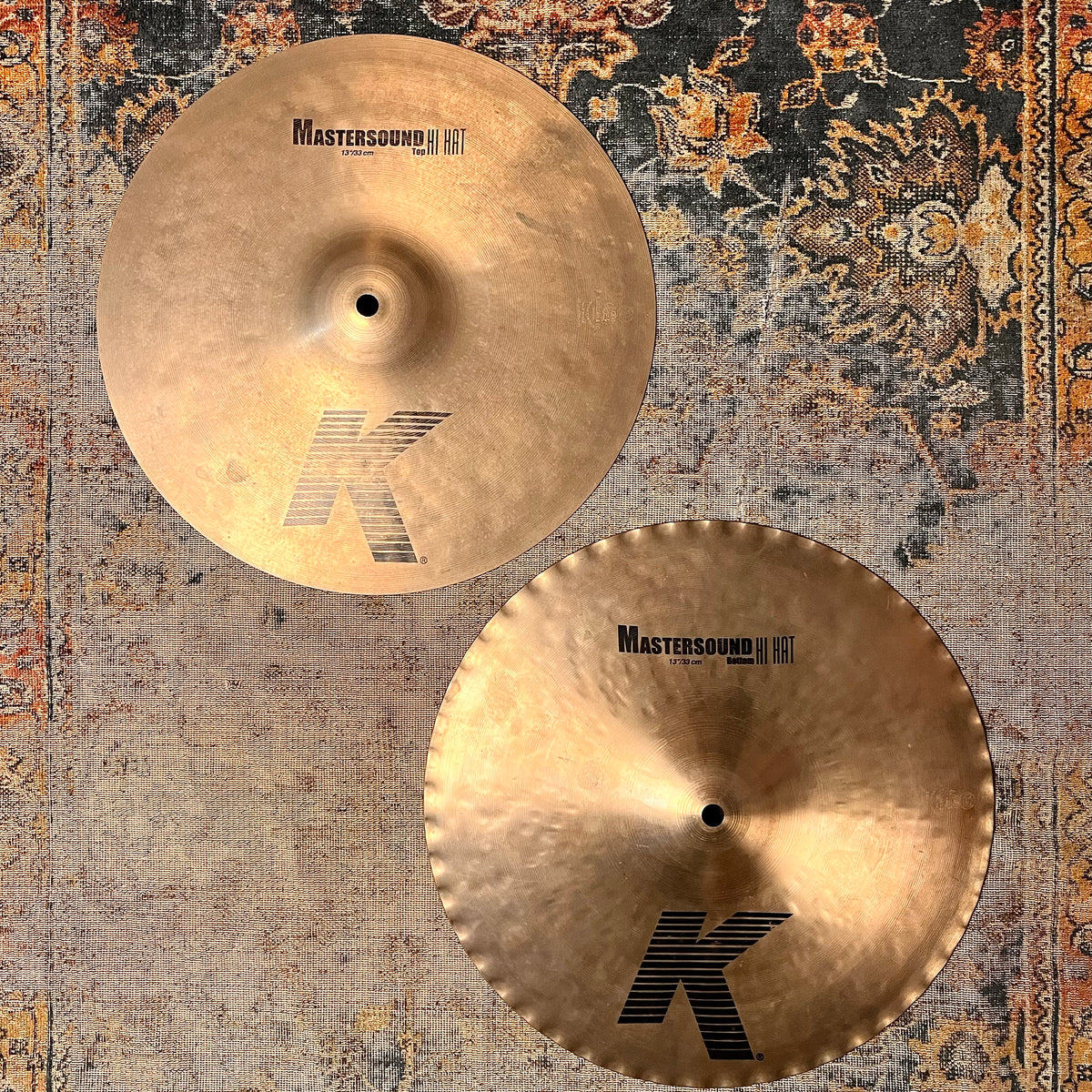 Zildjian K MASTERSOUND 13” Hihats 860 1192 g ULTRA CRISP Semi-Dark