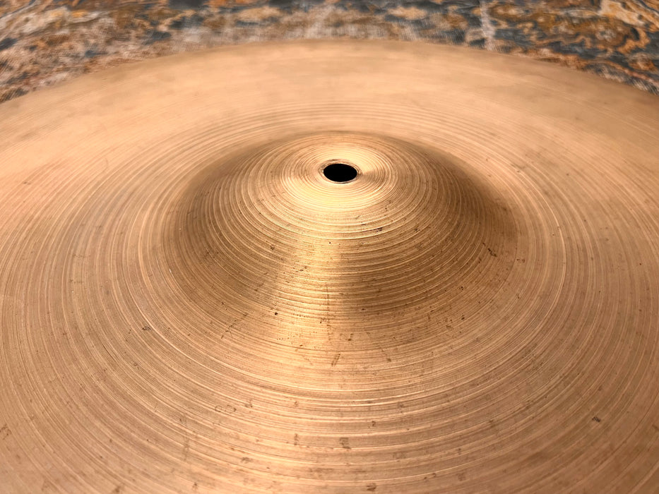 BIG Light 1960s Vintage Zildjian 22” Light Crash Ride 2624 g Complex Full Crash GORGEOUS! Versatile