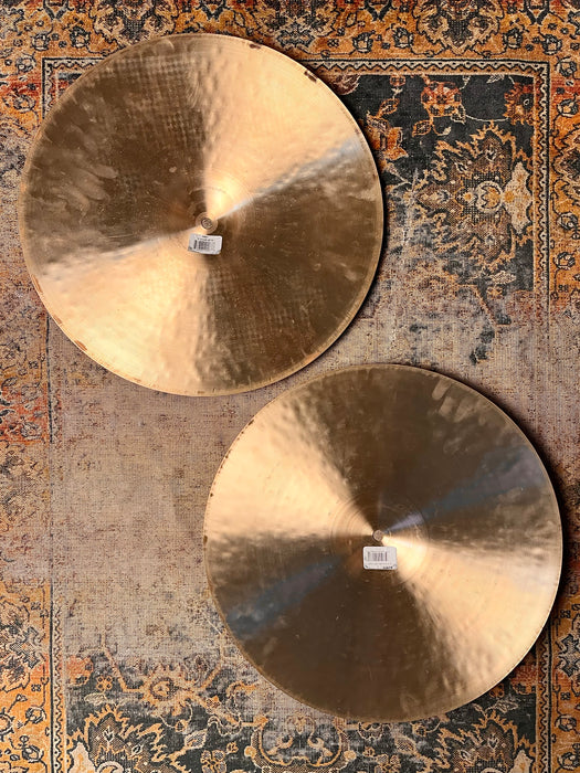 Zildjian K 16” LIGHT Hihats MASSIVE DARK Gems! 1346 1636 g CLEAN! WHY Pay $720 For A Guess?