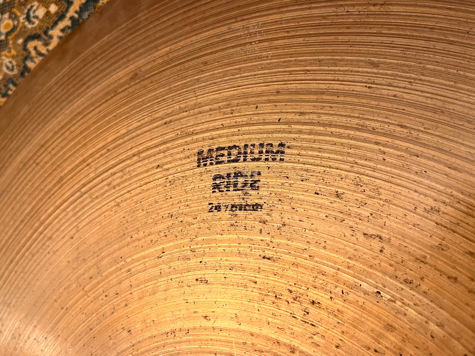 MASSIVE Zildjian 24” Medium Ride 4076 g Versatile BEHEMOTH That CUTS!
