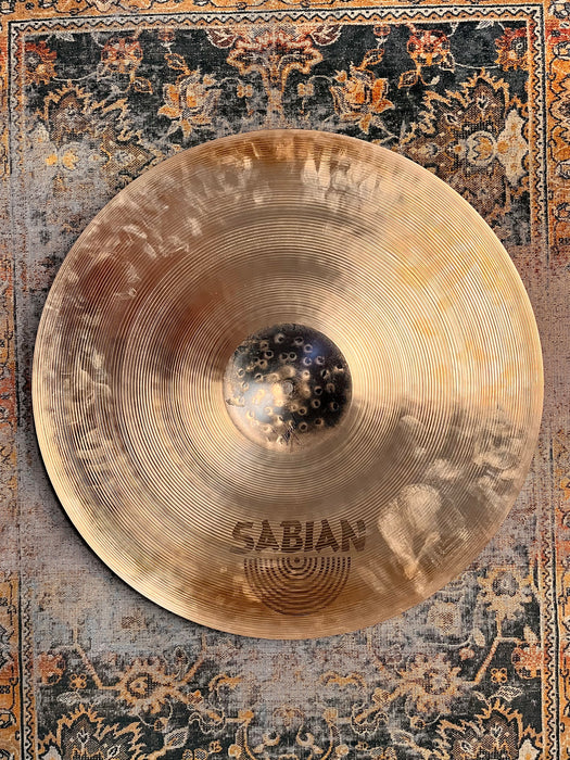 Sabian HH RAW BELL DRY Ride 21" CLEAN Look & Tone! 3442 g BRILLIANT! Don’t Pay $650???