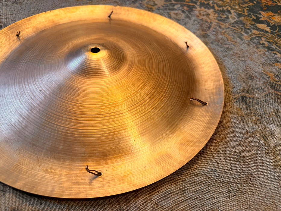 RARE No Longer Made Vintage Zildjian SWISH China 16” SIZZLE! Fast Exotic Responsive Tone! 875 g