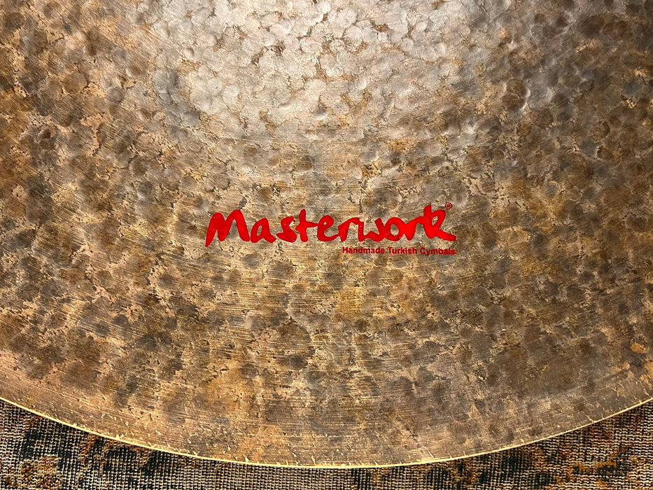 Massive Ultra Paper Thin 24” Unlathed Raw Masterwork Crash Ride 1947 g New