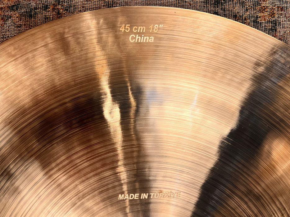 Unique Bosphorus NOVO PROTOTYPE 18” Master Effects China 1010 g MELLOW! Inverted Effects