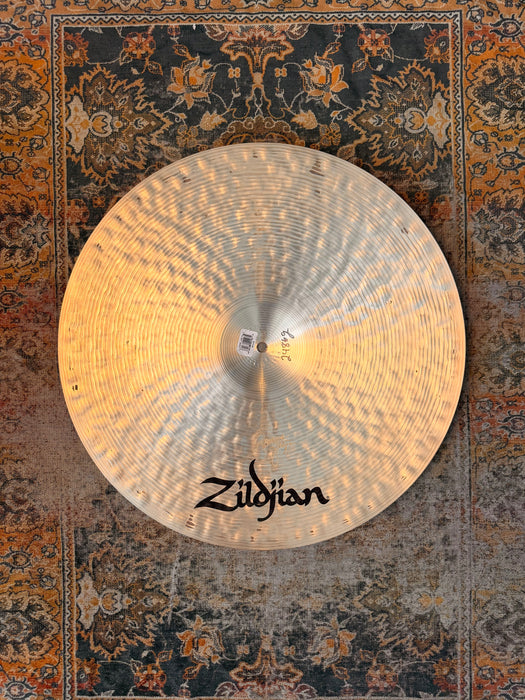 Zildjian K CONSTANTINOPLE Medium Thin LOW Ride 22” SMOKY COMPLEX Crashable! 2486 g Why Pay $800?