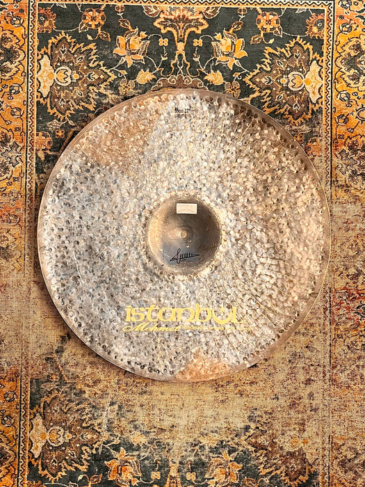 RARE DARK Istanbul Mehmet 61st Anniversary Ride 22" 2182 g Raw Dry Crashable! Versatile! Immaculate